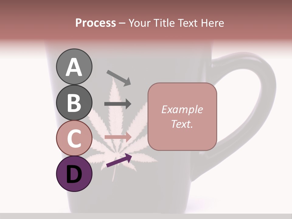 Cigarette Mug Cup PowerPoint Template