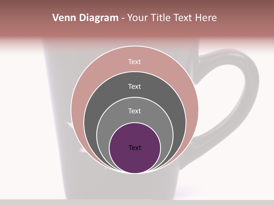 Cigarette Mug Cup PowerPoint Template