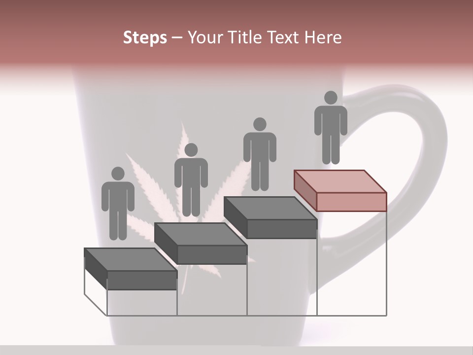 Cigarette Mug Cup PowerPoint Template