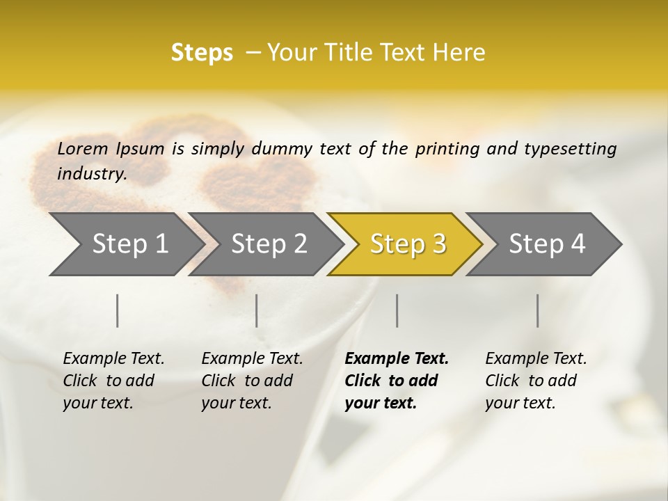 Wake Froth Brown PowerPoint Template