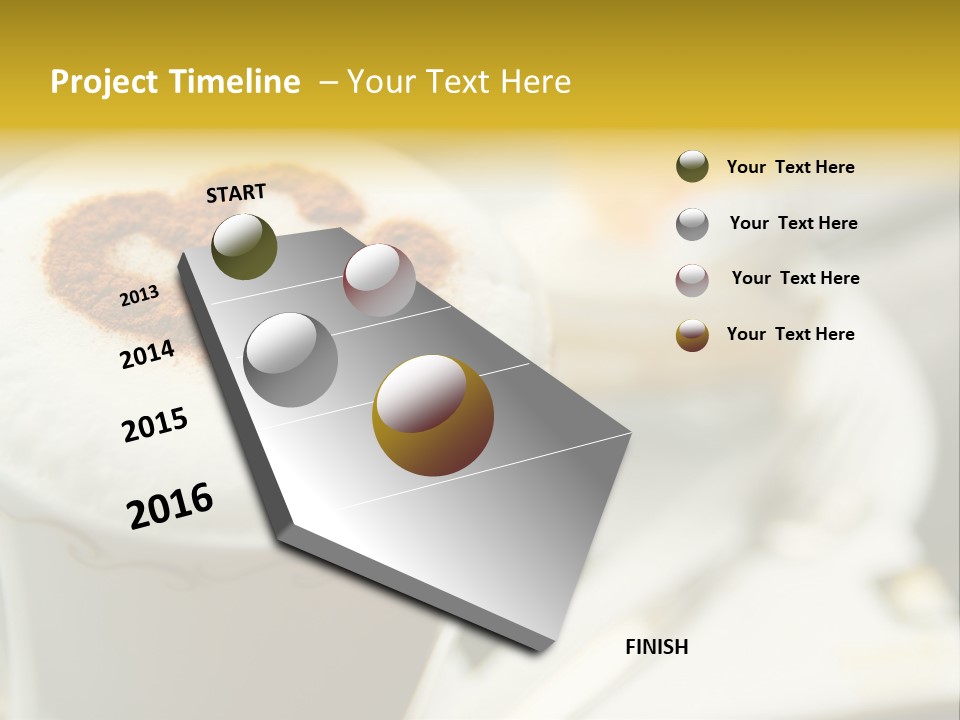 Wake Froth Brown PowerPoint Template