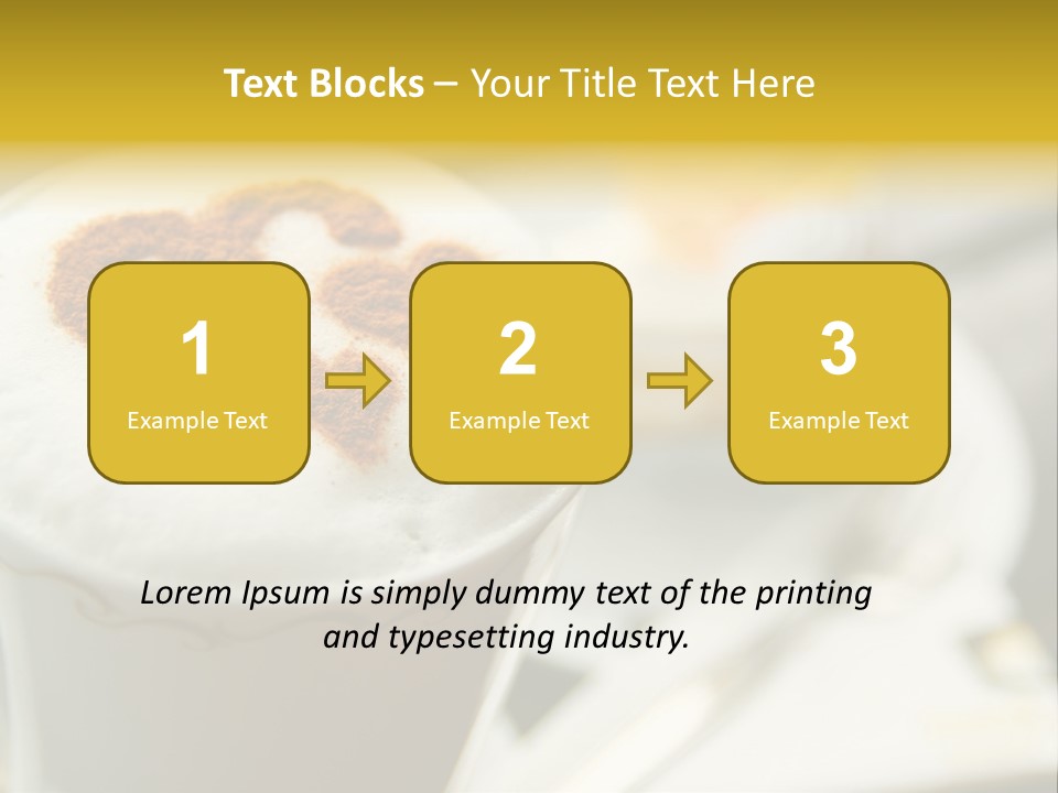 Wake Froth Brown PowerPoint Template