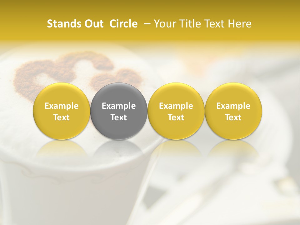 Wake Froth Brown PowerPoint Template