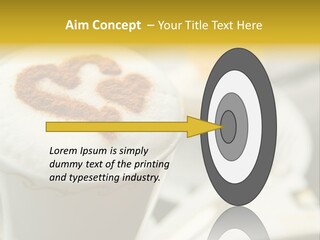Wake Froth Brown PowerPoint Template