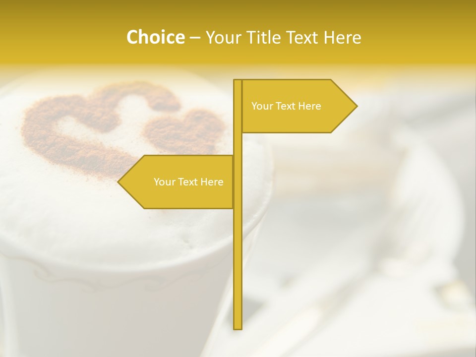Wake Froth Brown PowerPoint Template