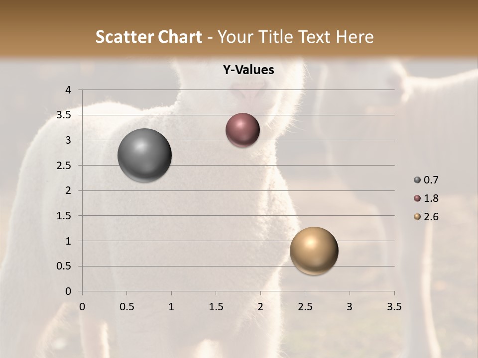 Seasonal Face Lamb PowerPoint Template