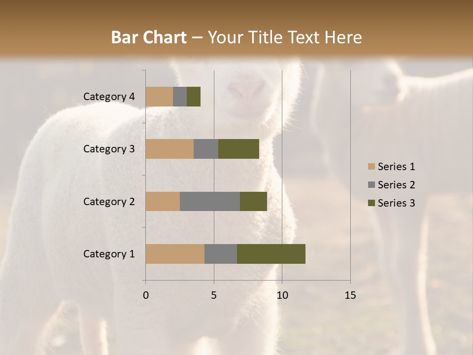 Seasonal Face Lamb PowerPoint Template