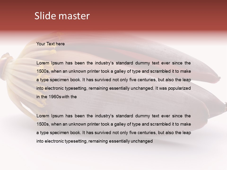 Bud Petal Jungle PowerPoint Template