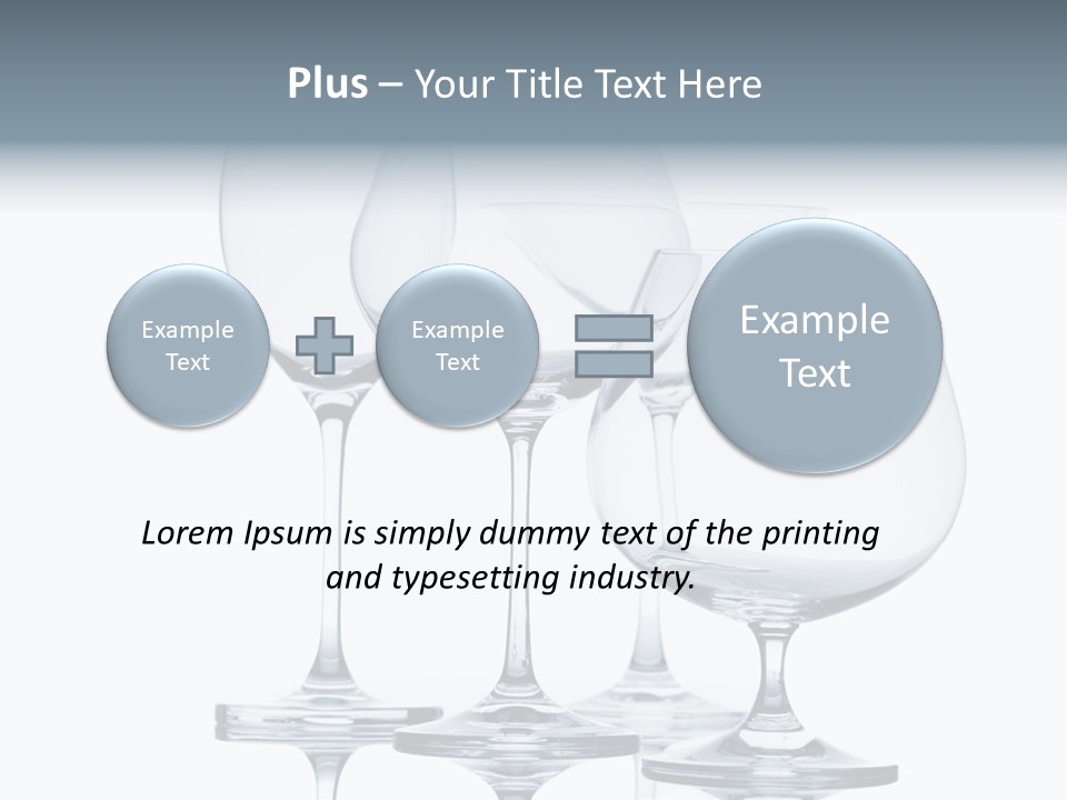 Crystal Bar Still PowerPoint Template
