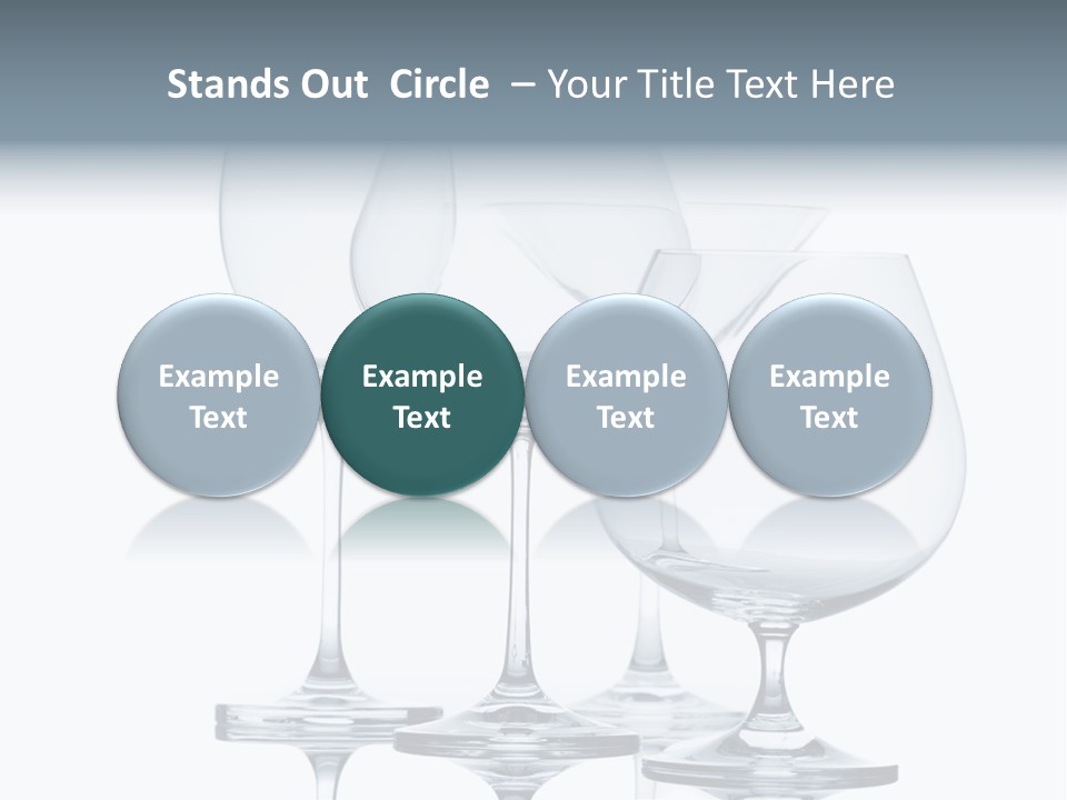 Crystal Bar Still PowerPoint Template