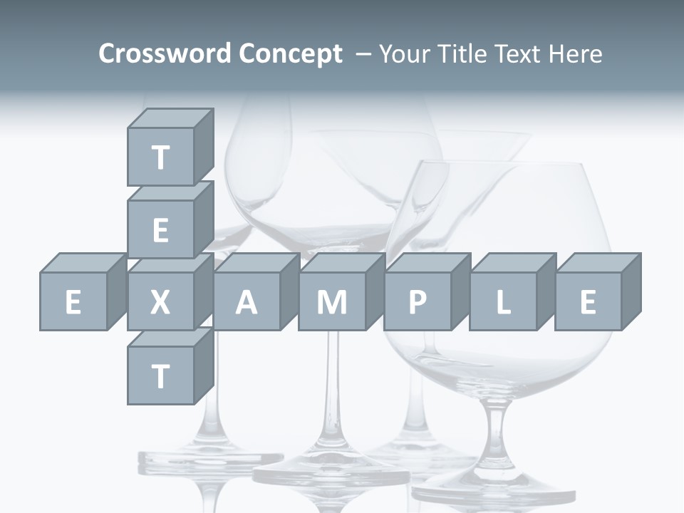 Crystal Bar Still PowerPoint Template
