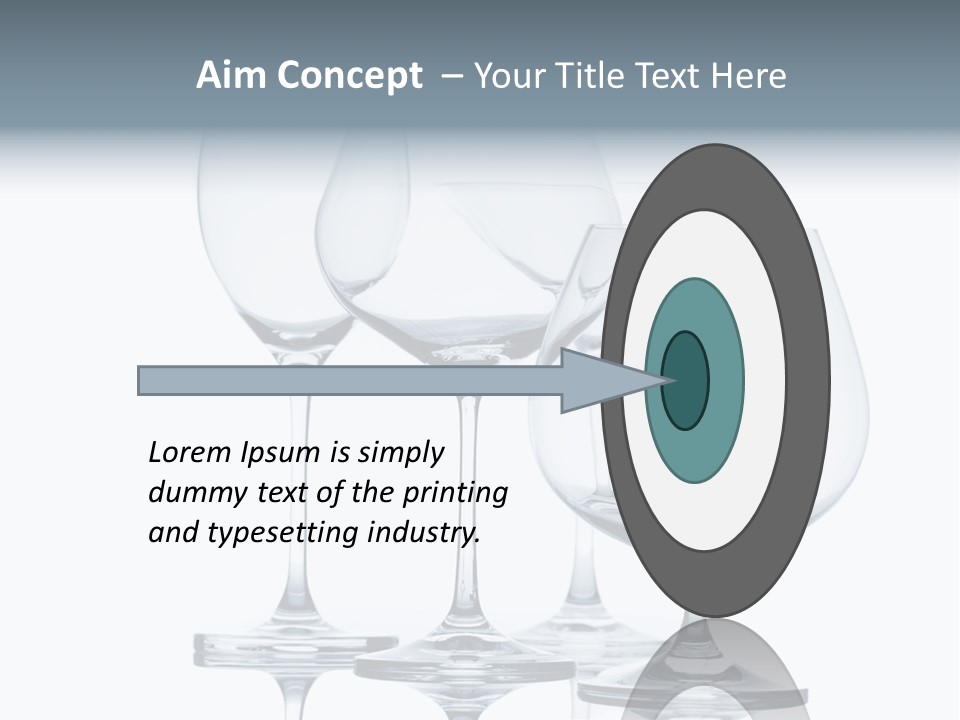 Crystal Bar Still PowerPoint Template