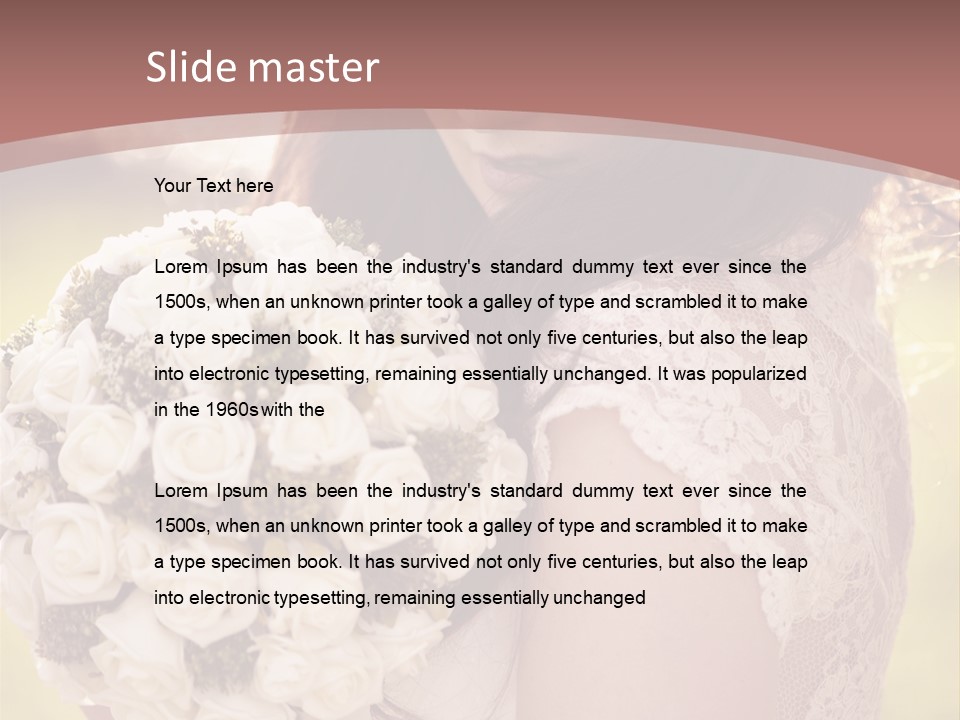 Auburn Blue Eyes Y PowerPoint Template