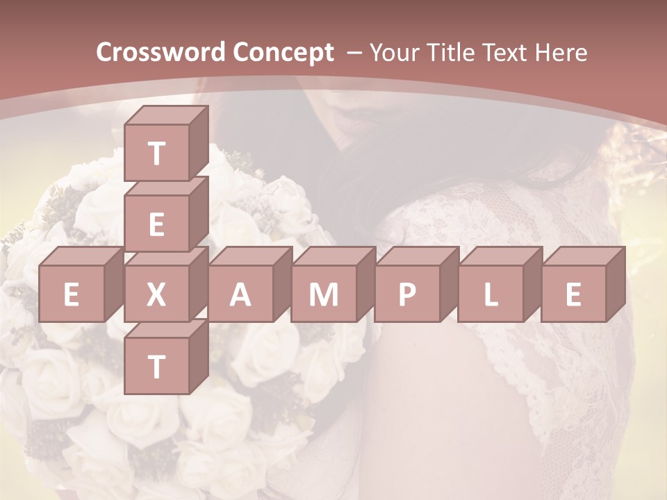 Auburn Blue Eyes Y PowerPoint Template