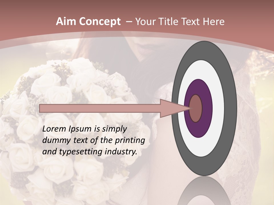 Auburn Blue Eyes Y PowerPoint Template