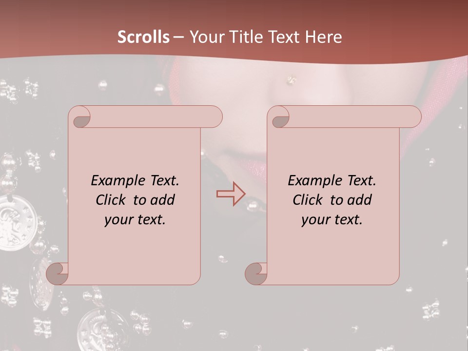 Muslim India Silver PowerPoint Template