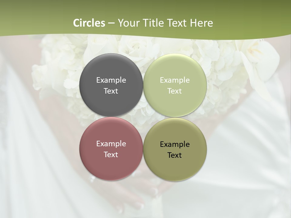 Celebration Hand Jewels PowerPoint Template