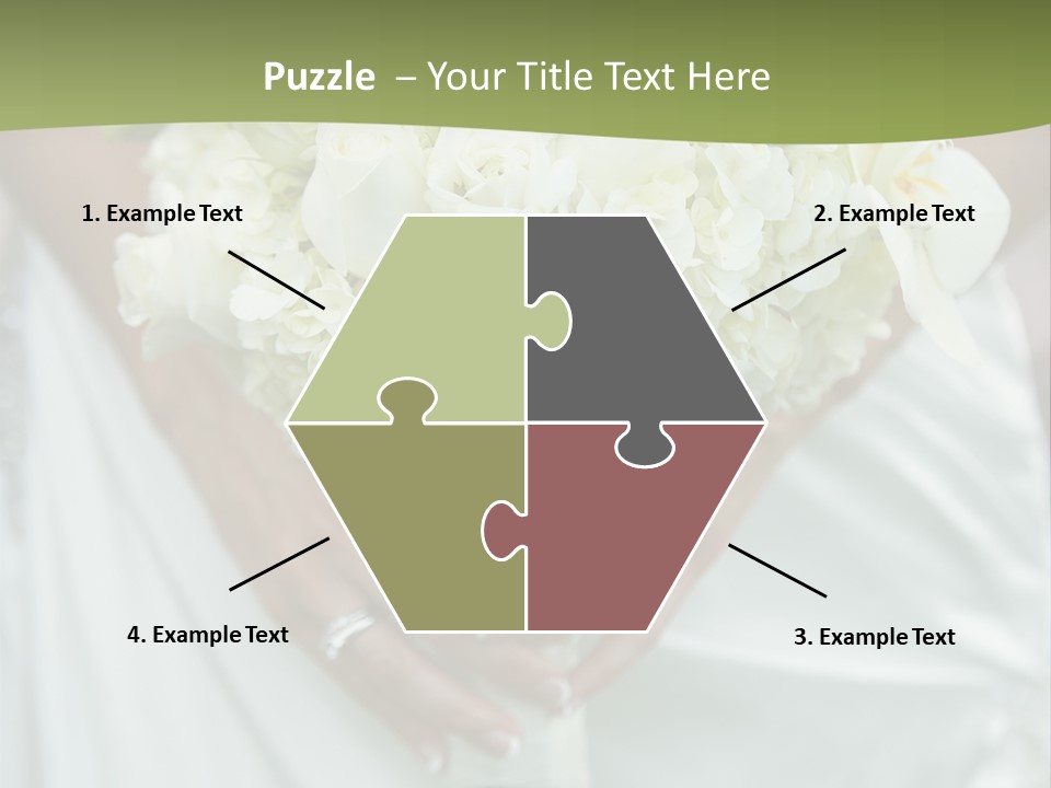 Celebration Hand Jewels PowerPoint Template