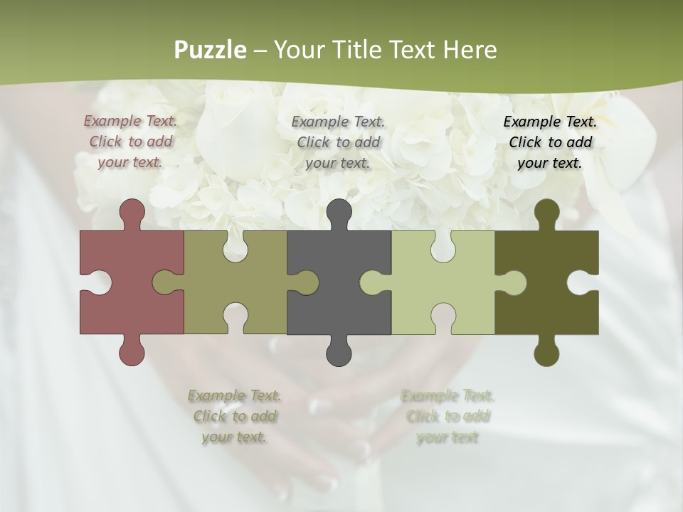 Celebration Hand Jewels PowerPoint Template