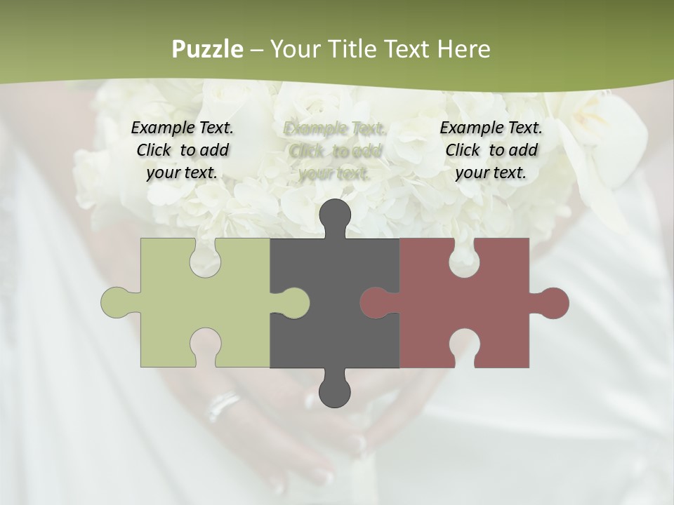 Celebration Hand Jewels PowerPoint Template