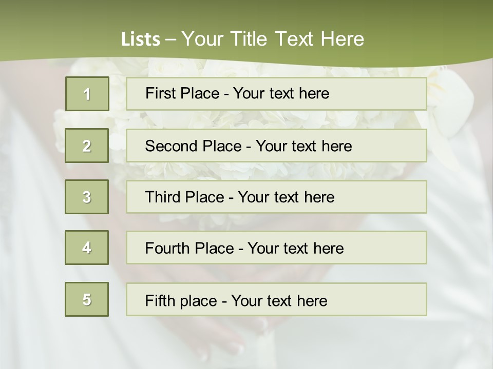 Celebration Hand Jewels PowerPoint Template