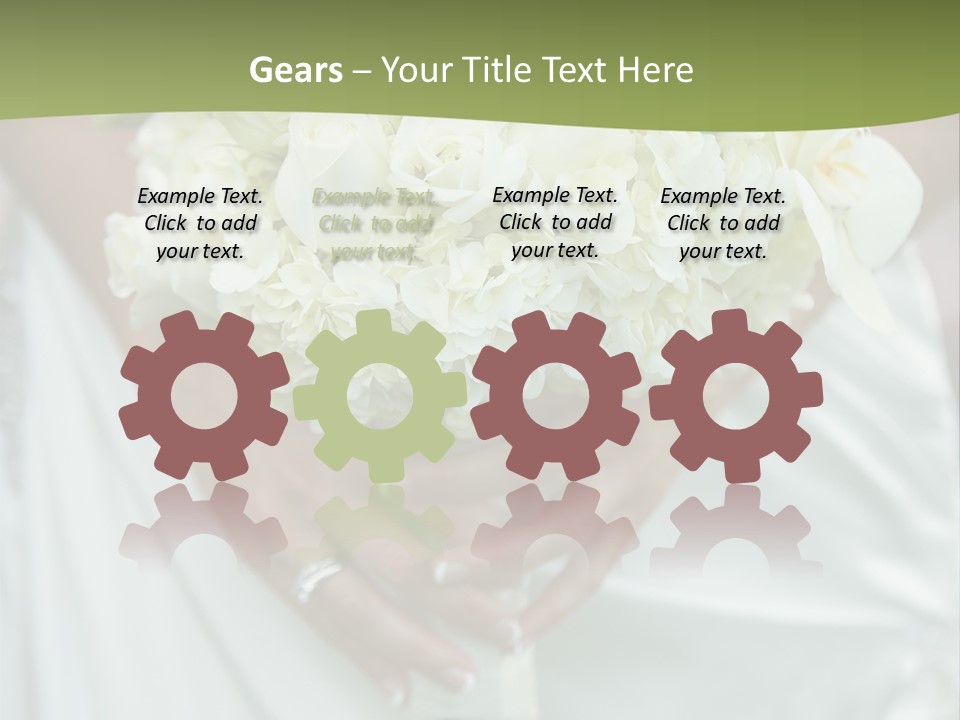 Celebration Hand Jewels PowerPoint Template