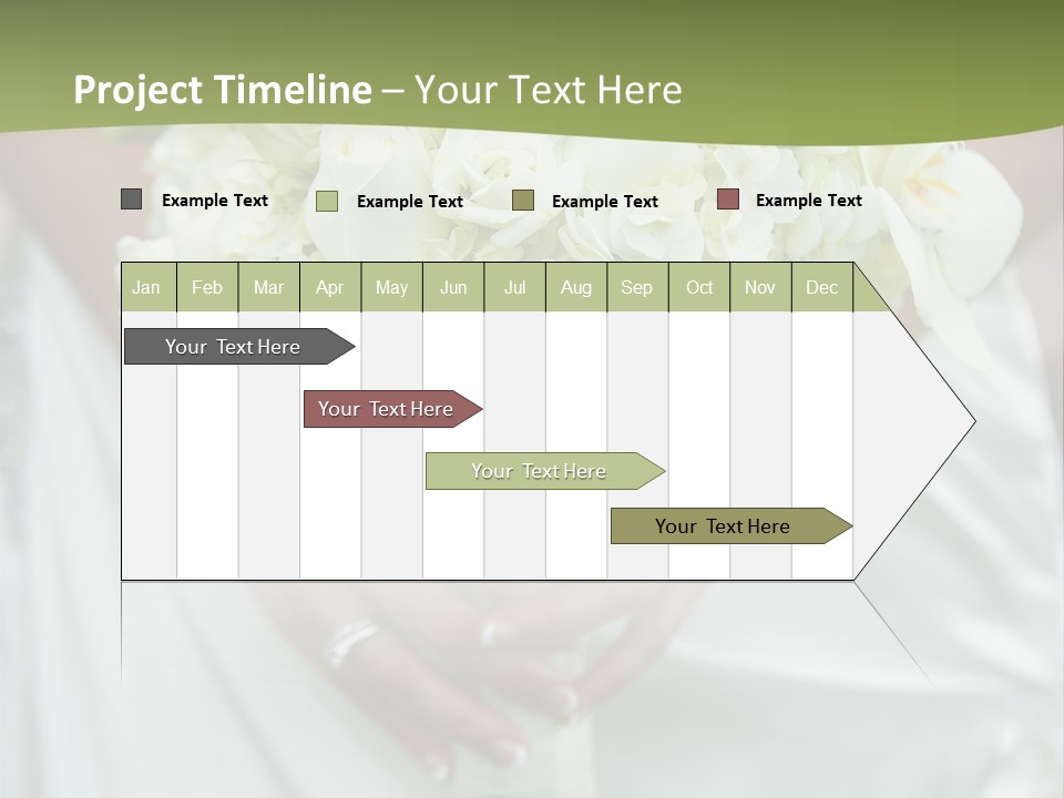 Celebration Hand Jewels PowerPoint Template