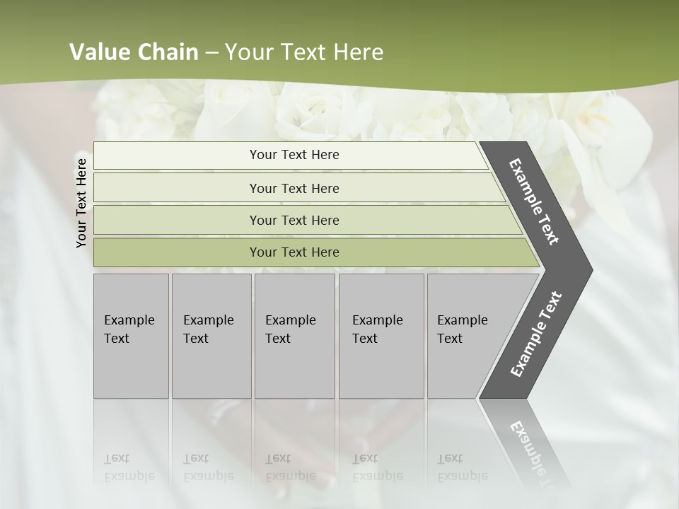 Celebration Hand Jewels PowerPoint Template