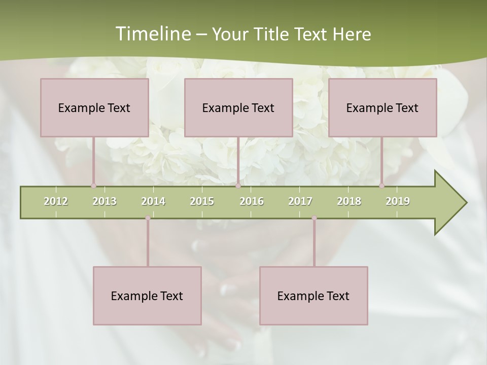 Celebration Hand Jewels PowerPoint Template