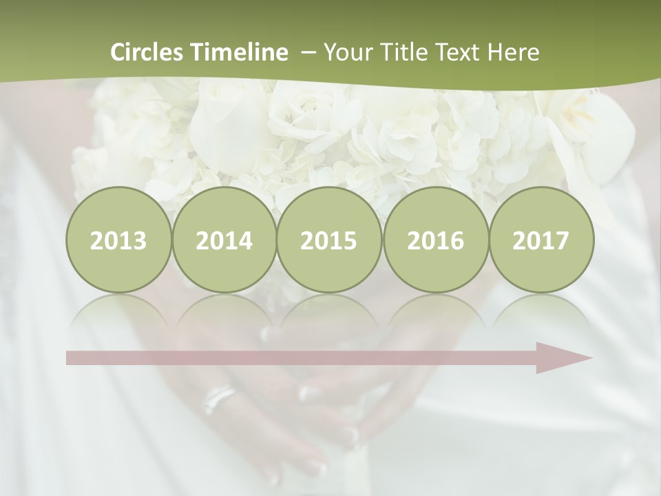 Celebration Hand Jewels PowerPoint Template