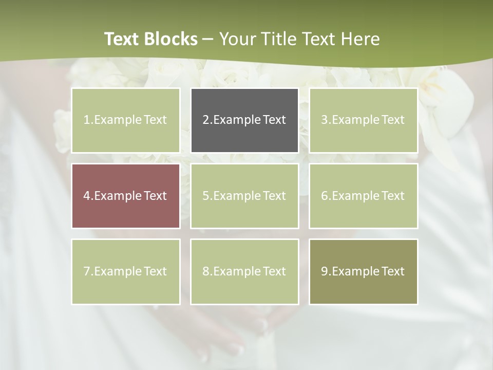 Celebration Hand Jewels PowerPoint Template