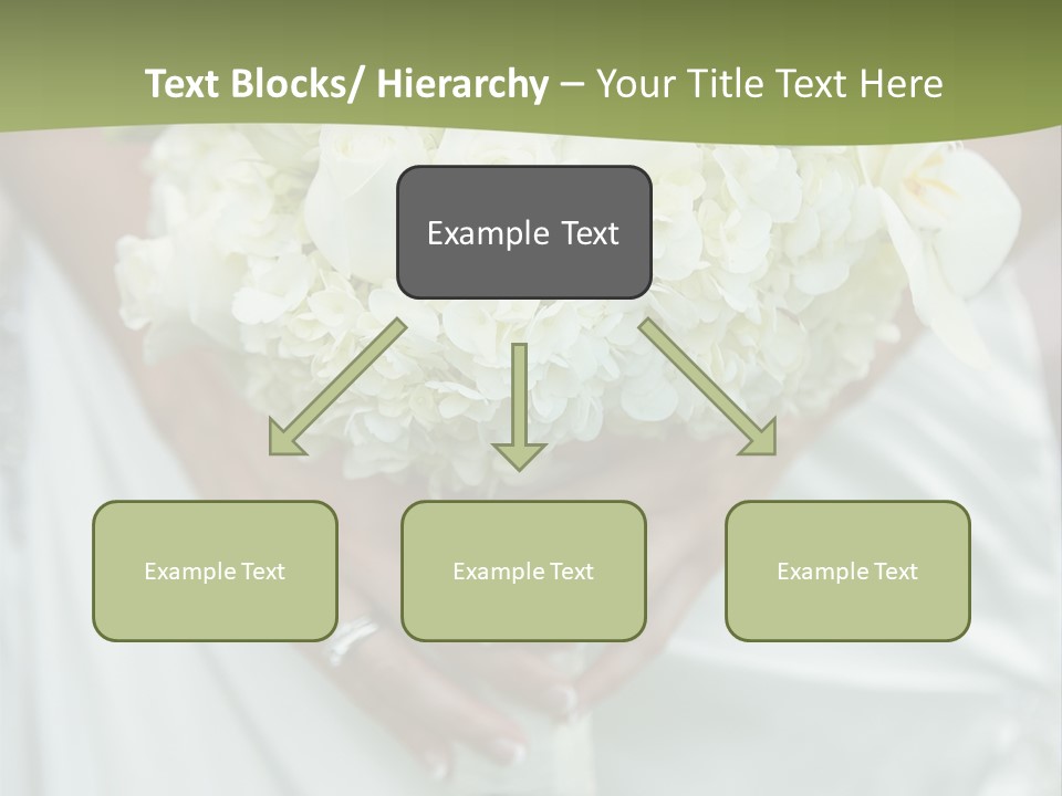 Celebration Hand Jewels PowerPoint Template