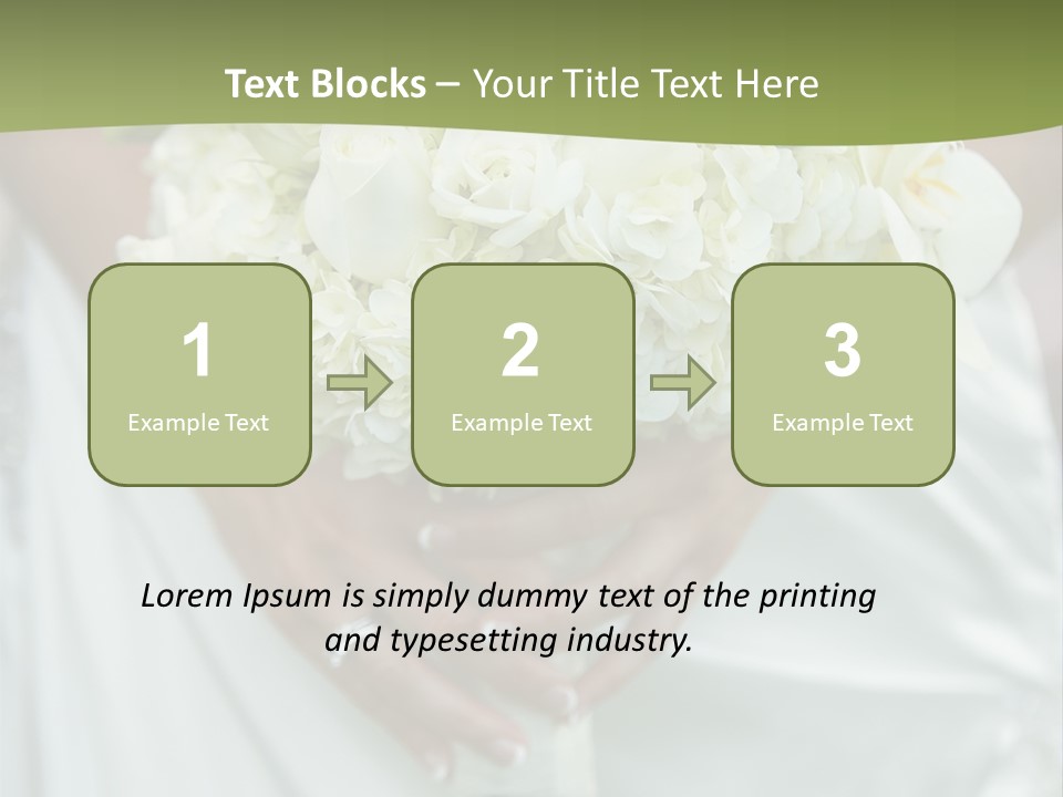 Celebration Hand Jewels PowerPoint Template