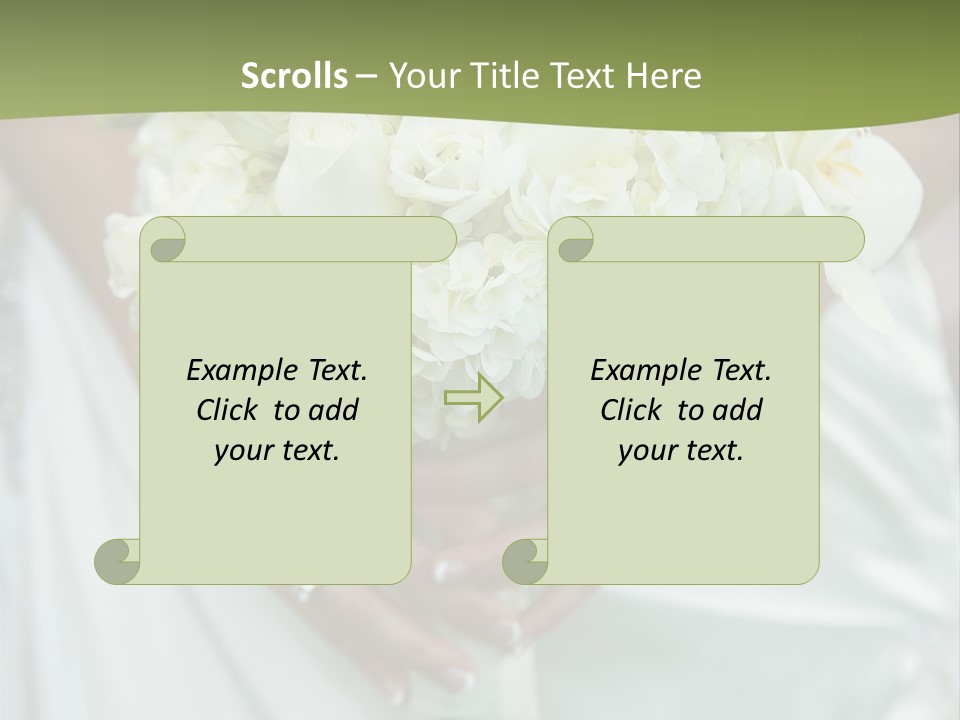 Celebration Hand Jewels PowerPoint Template