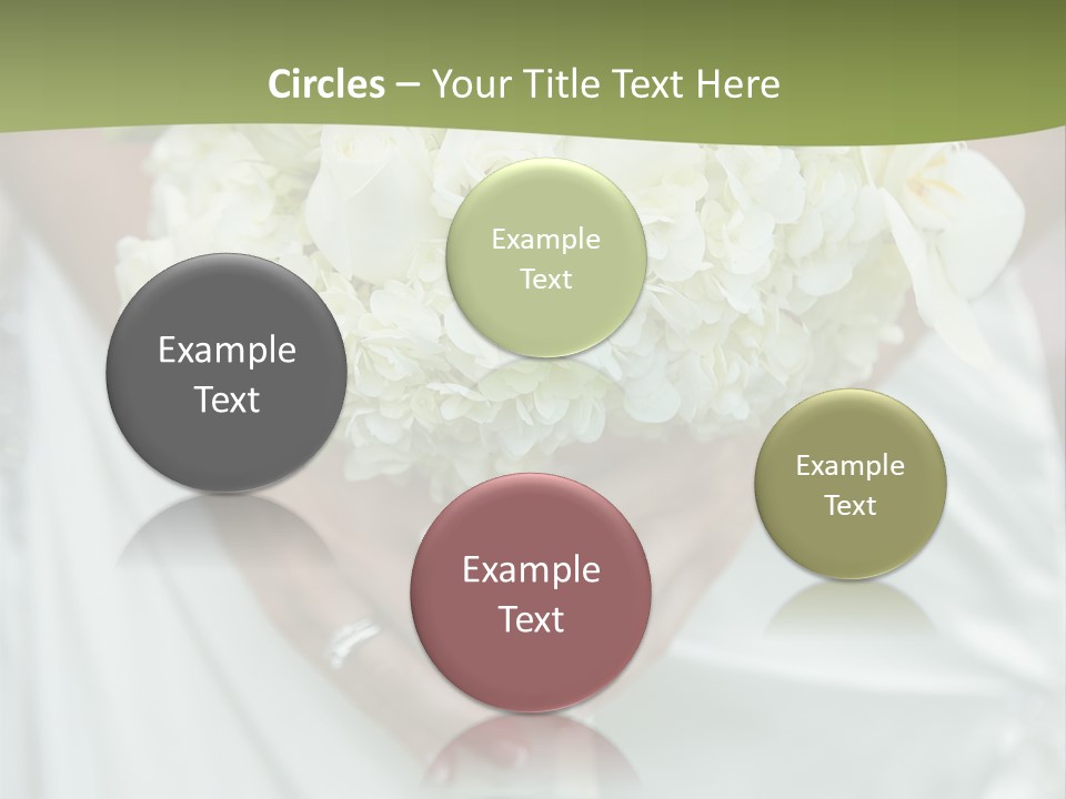 Celebration Hand Jewels PowerPoint Template