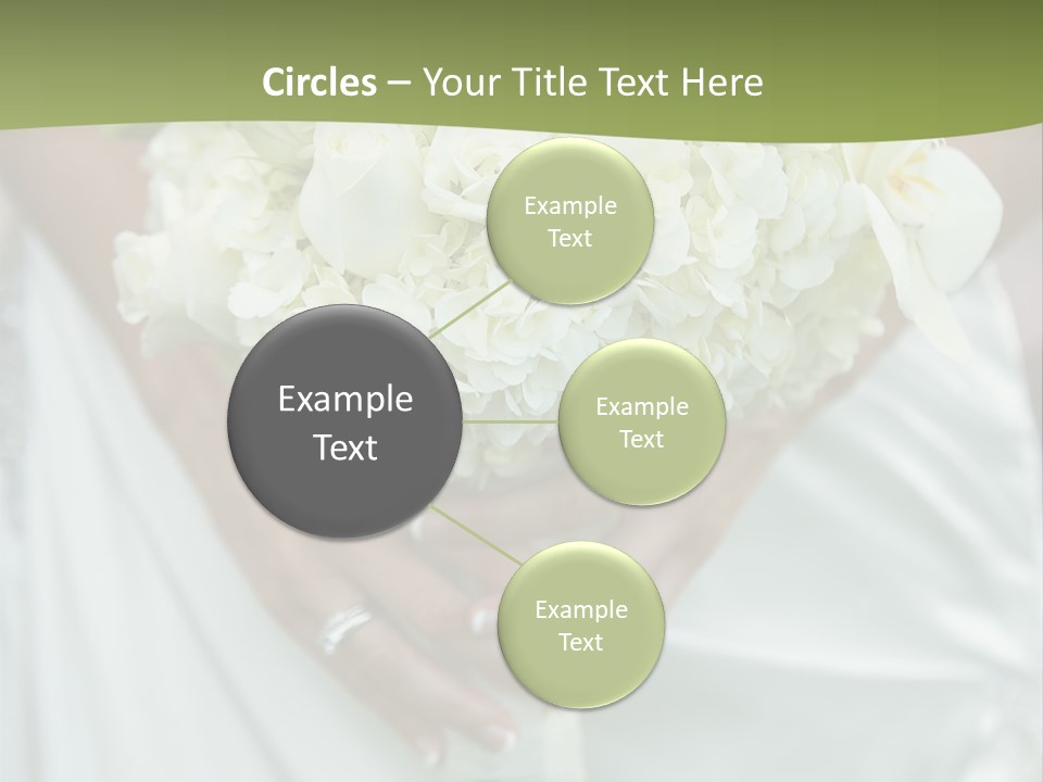 Celebration Hand Jewels PowerPoint Template