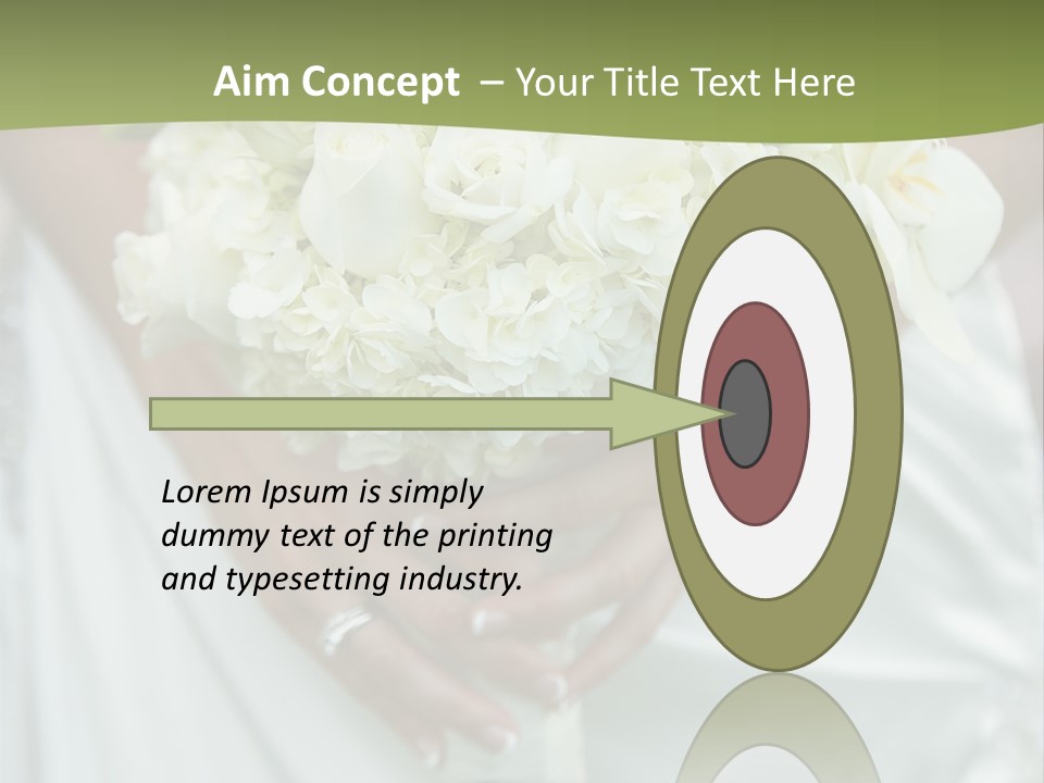 Celebration Hand Jewels PowerPoint Template