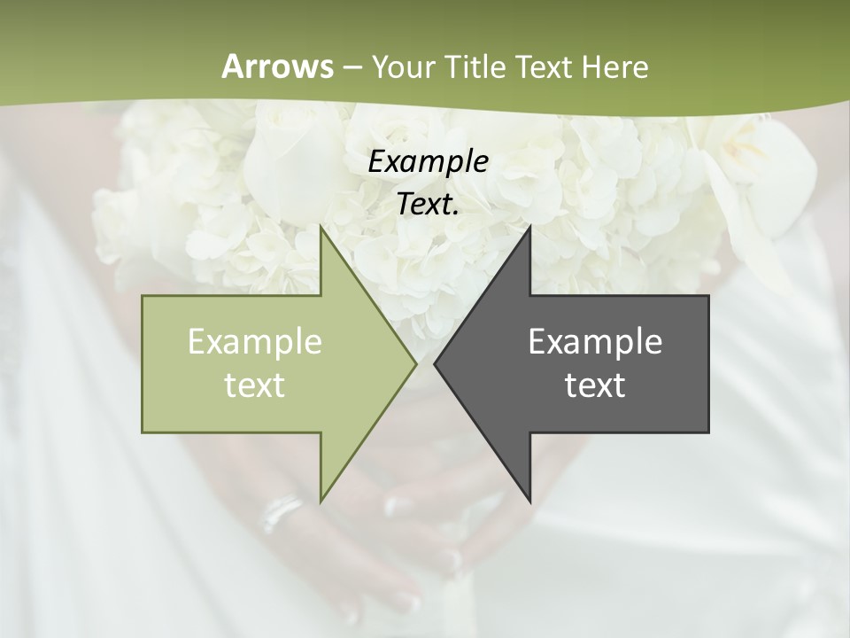 Celebration Hand Jewels PowerPoint Template