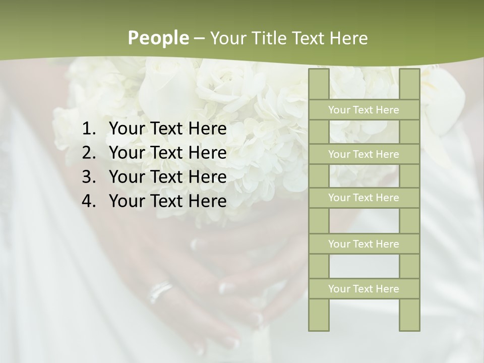 Celebration Hand Jewels PowerPoint Template