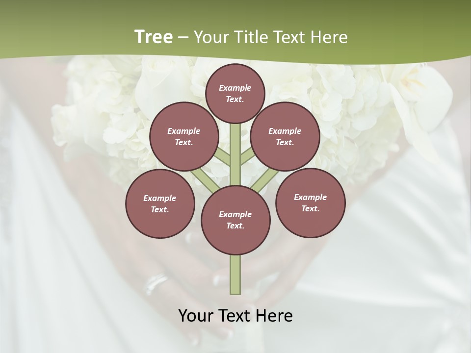 Celebration Hand Jewels PowerPoint Template