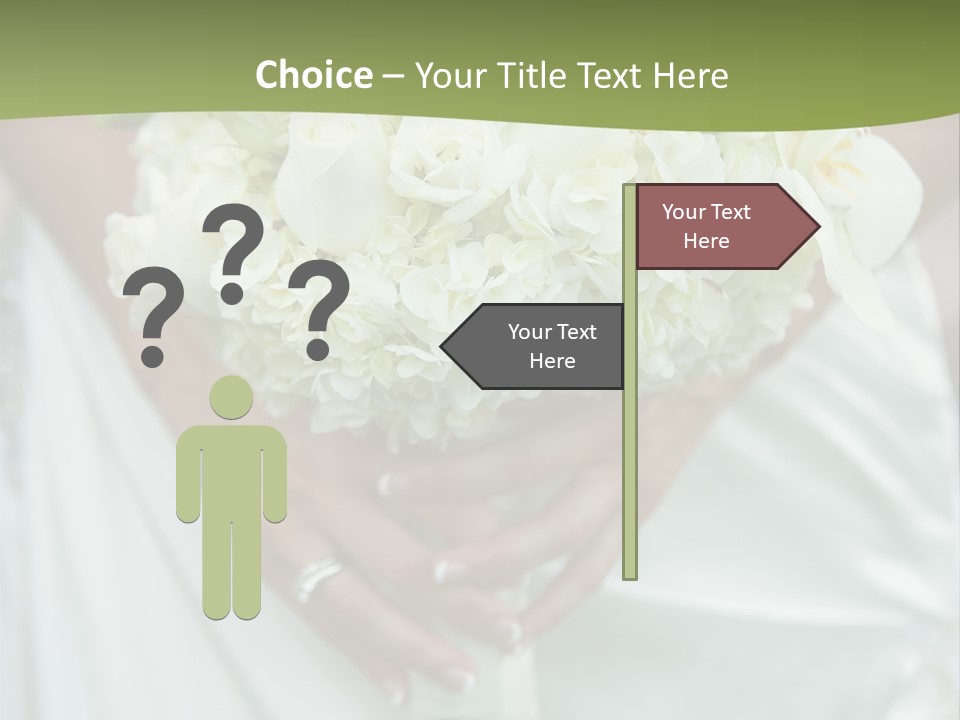 Celebration Hand Jewels PowerPoint Template