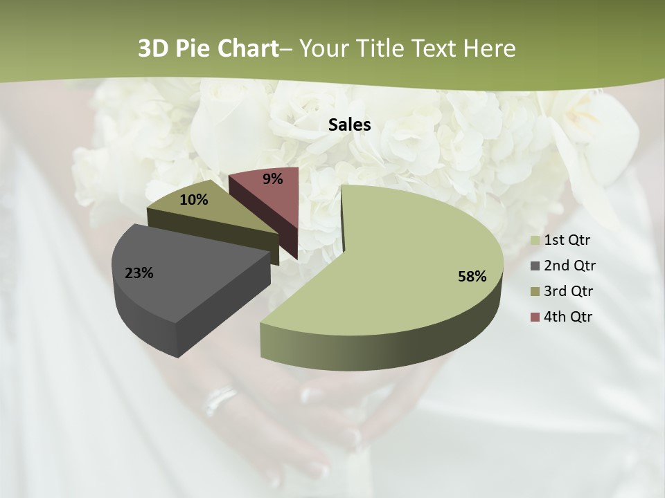 Celebration Hand Jewels PowerPoint Template