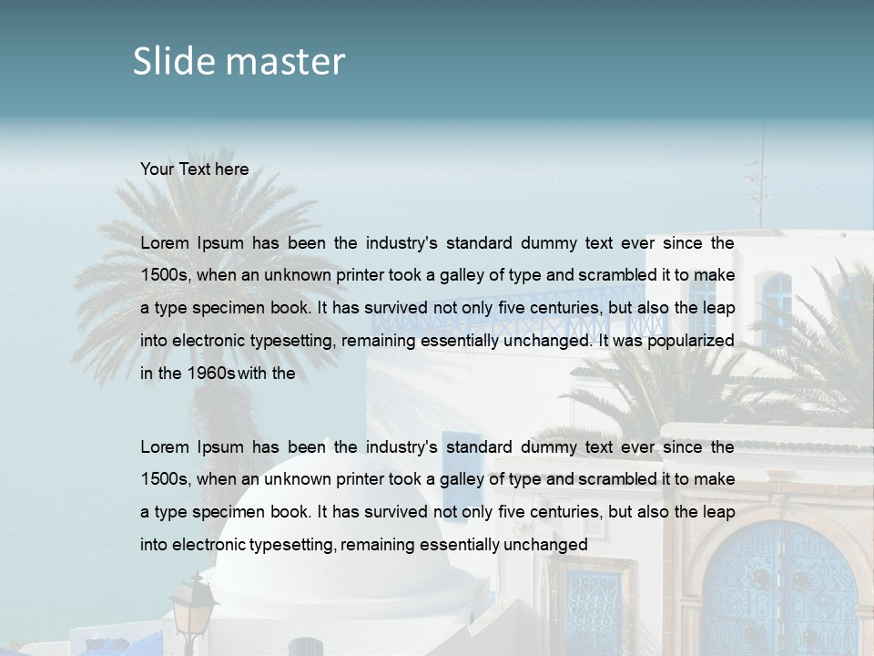 Tools Closeup Mouth PowerPoint Template