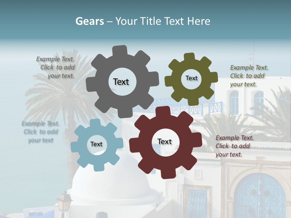 Tools Closeup Mouth PowerPoint Template