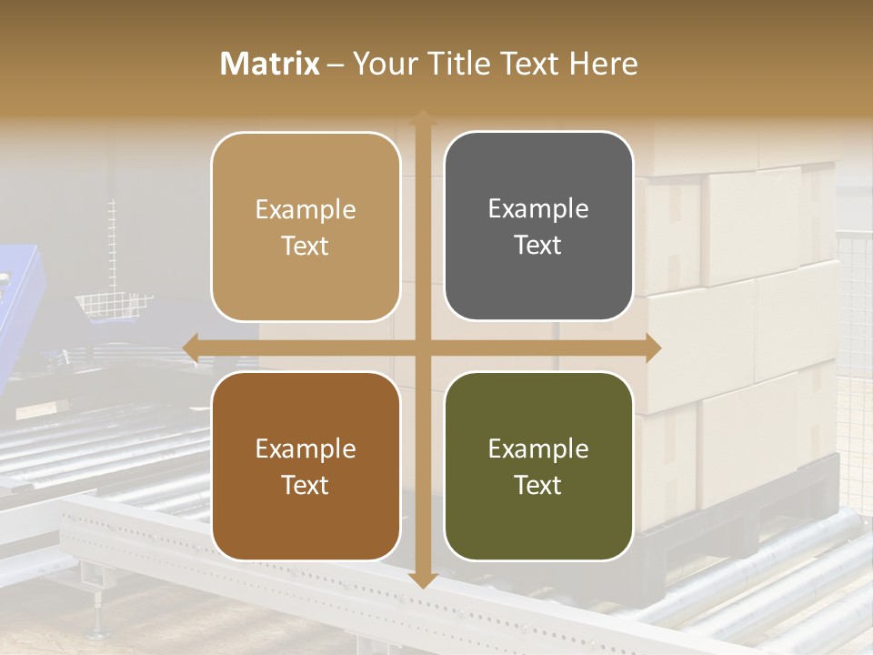 Pack Pallet Industrial PowerPoint Template