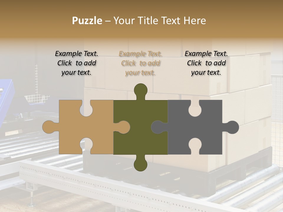 Pack Pallet Industrial PowerPoint Template