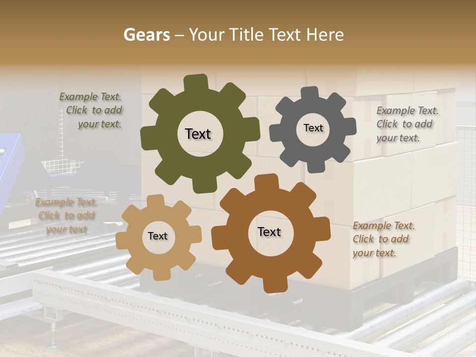 Pack Pallet Industrial PowerPoint Template