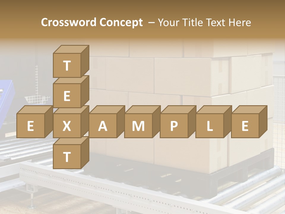 Pack Pallet Industrial PowerPoint Template