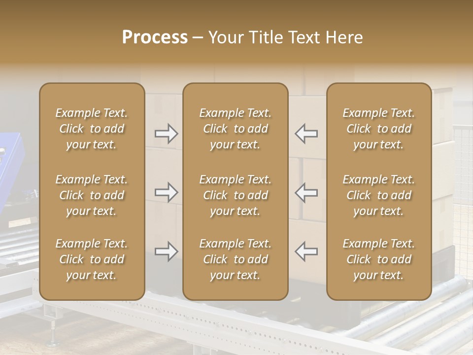 Pack Pallet Industrial PowerPoint Template