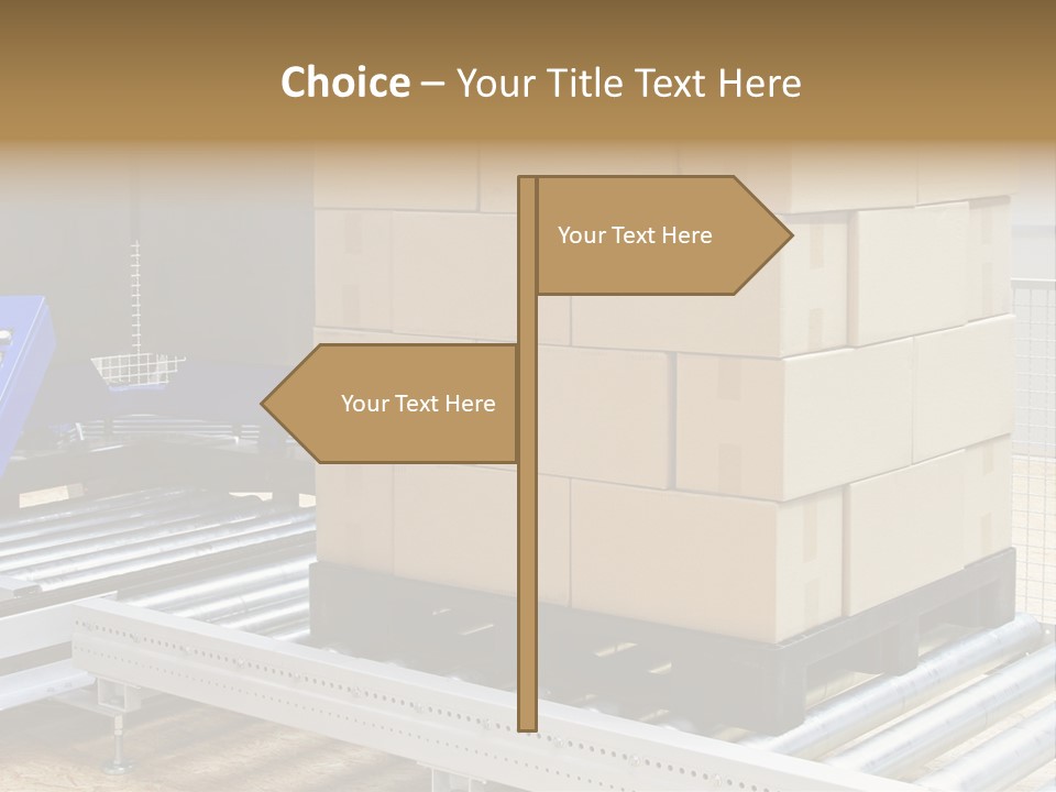 Pack Pallet Industrial PowerPoint Template